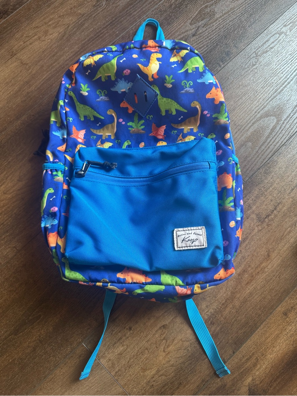 Kids dinosaur school backpack 14” by 11”